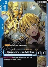 Cagalli Yula Athha | Freedom Ascension | Uncommon | Normal | #GD05-083