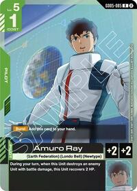 Amuro Ray | Freedom Ascension | Rare | Holofoil | #GD05-085