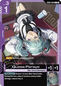 Quess Paraya | Freedom Ascension | Uncommon | Normal | #GD05-094
