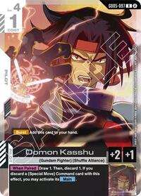 Domon Kasshu | Freedom Ascension | Rare | Holofoil | #GD05-097