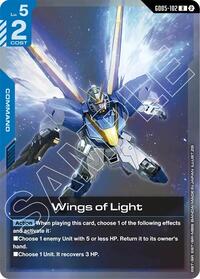 Wings of Light | Freedom Ascension | Rare | Holofoil | #GD05-102