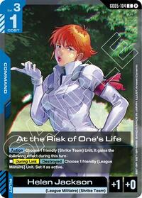 At the Risk of One's Life | Freedom Ascension | Common | Normal | #GD05-104