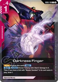 Darkness Finger | Freedom Ascension | Rare | Holofoil | #GD05-110