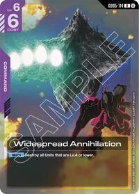 Widespread Annihilation | Freedom Ascension | Rare | Holofoil | #GD05-114