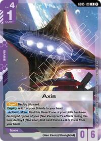 Axis | Freedom Ascension | Rare | Holofoil | #GD05-129