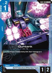 Guntank | Deck Build Box Freedom Ascension | Uncommon | Normal | #GD01-008