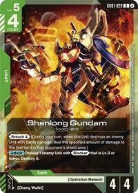 Shenlong Gundam GD01-029 Rare