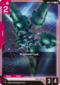 Kshatriya | Deck Build Box Freedom Ascension | Uncommon | Normal | #GD01-051