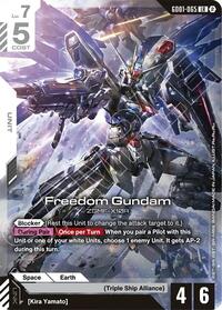 Freedom Gundam | Deck Build Box Freedom Ascension | Legend Rare | Normal | #GD01-065