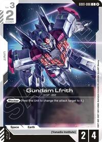 Gundam Lfrith | Deck Build Box Freedom Ascension | Common | Normal | #GD01-086