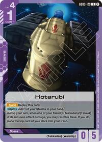 Hotarubi | Deck Build Box Freedom Ascension | Uncommon | Normal | #GD03-129