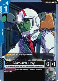 Amuro Ray | Deck Build Box Freedom Ascension | Common | Normal | #ST01-010