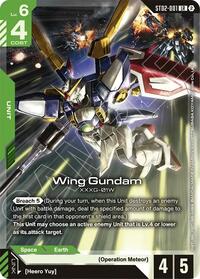 Wing Gundam | Deck Build Box Freedom Ascension | Legend Rare | Normal | #ST02-001