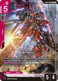 Sinanju ST03-001 Legend Rare