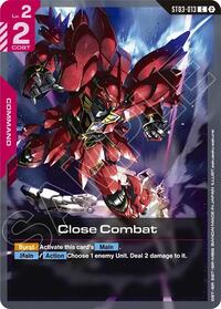 Close Combat | Deck Build Box Freedom Ascension | Common | Normal | #ST03-013
