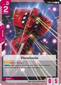 Rewloola | Deck Build Box Freedom Ascension | Common | Normal | #ST03-015