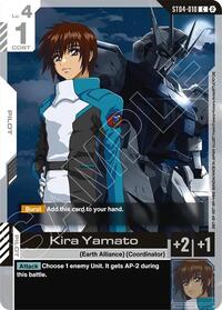 Kira Yamato | Deck Build Box Freedom Ascension | Common | Normal | #ST04-010
