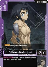 Mikazuki Augus | Deck Build Box Freedom Ascension | Common | Normal | #ST05-010