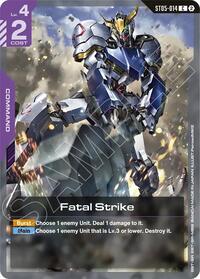 Fatal Strike | Deck Build Box Freedom Ascension | Common | Normal | #ST05-014