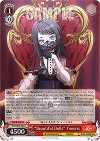 "Beautiful Dolls" Timoris | BanG Dream! 10th Anniversary! Premium Booster | Normal | Normal | #BD/WE49-E31