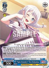 "Spin Around~" Eve Wakamiya | BanG Dream! 10th Anniversary! Premium Booster | Normal | Normal | #BD/WE49-E52
