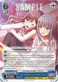 "Weaving Flowers by Your Side" Lisa Imai | BanG Dream! 10th Anniversary! Premium Booster | Normal | Normal | #BD/WE49-E55