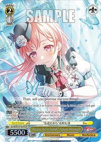"Because We're Friends" Nanami Hiromachi (BDR) | BanG Dream! 10th Anniversary! Premium Booster | Band Rare | Normal | #BD/WE49-E07BDR