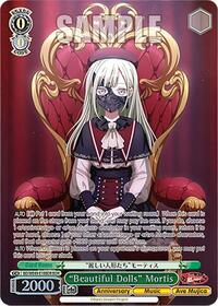 "Beautiful Dolls" Mortis (BDR) | BanG Dream! 10th Anniversary! Premium Booster | Band Rare | Normal | #BD/WE49-E18BDR