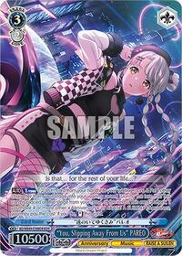 "You, Slipping Away From Us" PAREO (BDR) | BanG Dream! 10th Anniversary! Premium Booster | Band Rare | Normal | #BD/WE49-E58BDR