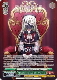 "Beautiful Dolls" Mortis (SP) | BanG Dream! 10th Anniversary! Premium Booster | Special Rare | Normal | #BD/WE49-E18SP
