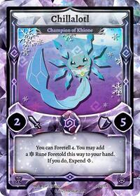 Chillalotl - Champion of Khione | Organized Play Series 5 | R | Holo | #TP5-14