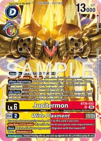 Jupitermon // Wide Plasmet | Timeless Bonds | Super Rare | Unspecified | #BT26-033 SR