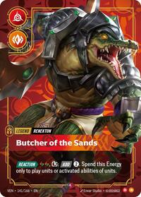 Renekton, Butcher of the Sands | Vendetta | Rare | Foil | #141/166