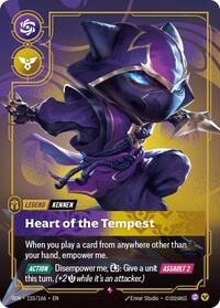 Kennen, Heart of the Tempest | Vendetta | Rare | Foil | #155/166