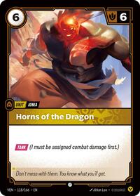 Horns of the Dragon | Vendetta | Common | Normal | #118/166