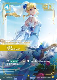 Lux, Crownguard | Vendetta | Showcase | Foil | #SP6/006