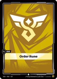 Order Rune | Vendetta | Common | Foil | #R06