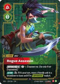 Akali, Rogue Assassin | Vendetta | Rare | Foil | #139/166