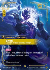 Shen, Leader of the Kinkou Order (Alternate Art) | Vendetta | Showcase | Foil | #138a/166