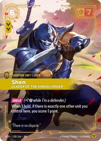 Shen, Leader of the Kinkou Order | Vendetta | Epic | Foil | #138/166