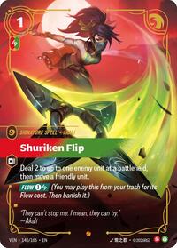 Shuriken Flip | Vendetta | Epic | Foil | #140/166