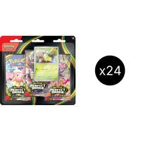 Pokemon: Perfect Order 3 Pack Blister Case [Chikorita]
