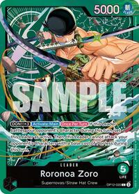 Roronoa Zoro | Starter Deck 32: GREEN Roronoa Zoro | L | Foil | #OP12-020