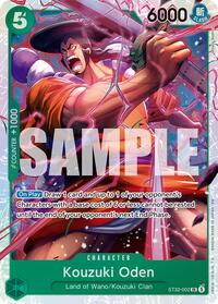 Kouzuki Oden | Starter Deck 32: GREEN Roronoa Zoro | SR | Foil | #ST32-002