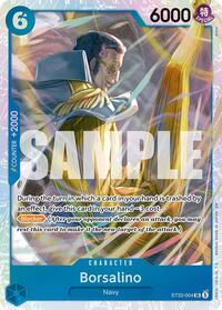 Borsalino | Starter Deck 33: BLUE Kuzan | SR | Foil | #ST33-004