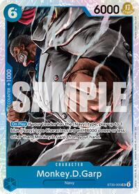 Monkey.D.Garp | Starter Deck 33: BLUE Kuzan | SR | Foil | #ST33-005