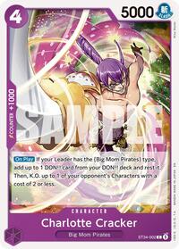 Charlotte Cracker | Starter Deck 34: PURPLE Charlotte Katakuri | C | Normal | #ST34-002