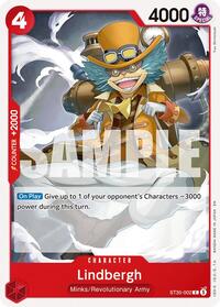 Lindbergh | Starter Deck 35: RED/BLACK Sabo | C | Normal | #ST35-002