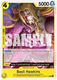Basil Hawkins | Starter Deck 36: YELLOW Eustass"Captain"Kid | R | Normal | #OP10-109