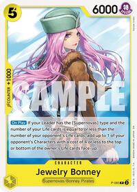 Jewelry Bonney | Starter Deck 36: YELLOW Eustass"Captain"Kid | PR | Normal | #P-085
